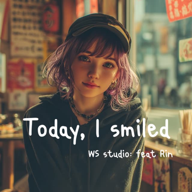 Today, I smiled. (feat. Rin) cover artwork